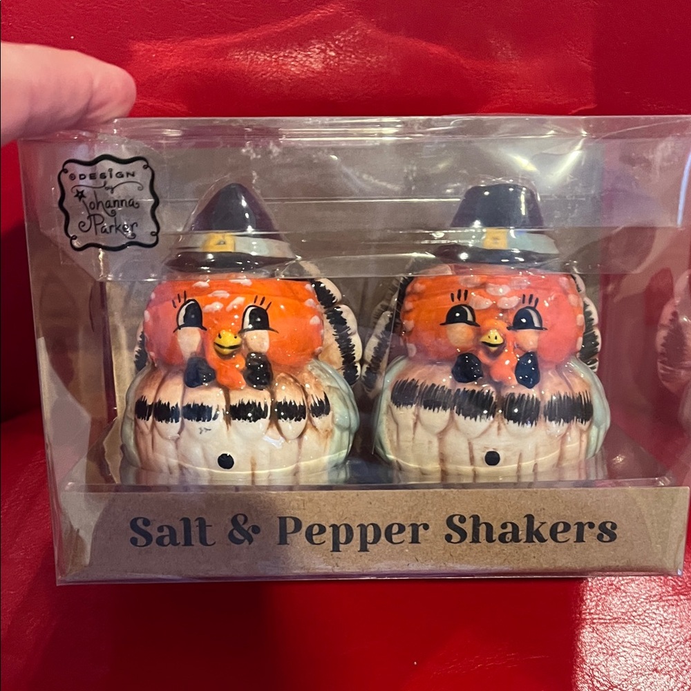 Johanna Parker Thanksgiving Turkey Salt & Pepper Shakers